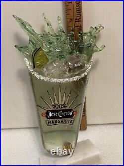100% JOSE CUERVO TEQUILA MARGARITA Draft tap handle with stand. MEXICO