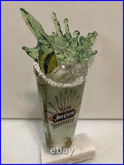 100% JOSE CUERVO TEQUILA MARGARITA Draft tap handle with stand. MEXICO