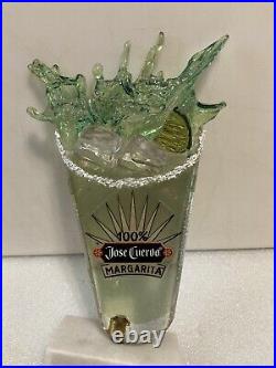 100% JOSE CUERVO TEQUILA MARGARITA Draft tap handle with stand. MEXICO