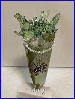 100% JOSE CUERVO TEQUILA MARGARITA Draft tap handle with stand. MEXICO