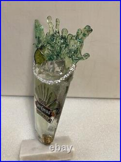 100% JOSE CUERVO TEQUILA MARGARITA Draft tap handle with stand. MEXICO