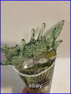 100% JOSE CUERVO TEQUILA MARGARITA Draft tap handle with stand. MEXICO