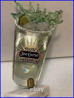 100% JOSE CUERVO TEQUILA MARGARITA Draft tap handle with stand. MEXICO