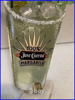 100% JOSE CUERVO TEQUILA MARGARITA Draft tap handle with stand. MEXICO