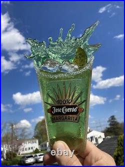 100% JOSE CUERVO TEQUILA MARGARITA Draft tap handle with stand. MEXICO