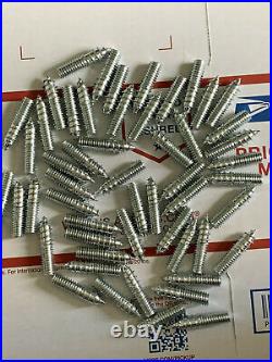 100 Zinc Plated Hanger Bolts For Beer Tap Handle Display, Mount 3/8-16 X 1.5