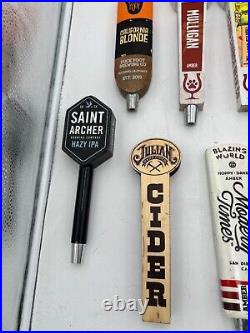 14 Beer Ale IPA Local San Diego Craft Hoppy Dank Coastal Salty Tap Handle Lot