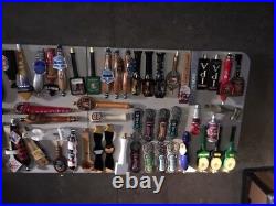 165 tap handle collection with some very rare ones among them