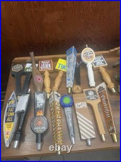 17 Craft Beer Tap Handles Allagash Pete's Tuborg Penn Pilsner Lot