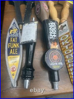 17 Craft Beer Tap Handles Allagash Pete's Tuborg Penn Pilsner Lot