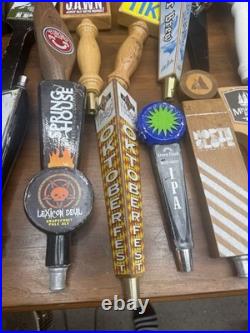 17 Craft Beer Tap Handles Allagash Pete's Tuborg Penn Pilsner Lot
