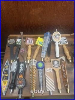 17 Craft Beer Tap Handles Allagash Pete's Tuborg Penn Pilsner Lot
