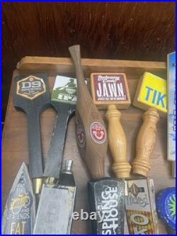 17 Craft Beer Tap Handles Allagash Pete's Tuborg Penn Pilsner Lot