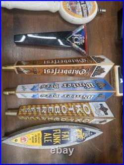 17 Craft Beer Tap Handles Allagash Pete's Tuborg Penn Pilsner Lot