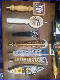 17 Craft Beer Tap Handles Allagash Pete's Tuborg Penn Pilsner Lot