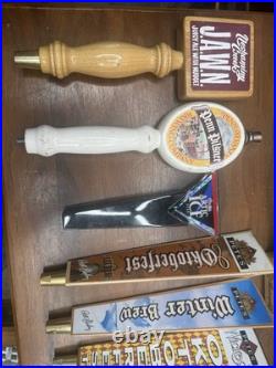 17 Craft Beer Tap Handles Allagash Pete's Tuborg Penn Pilsner Lot