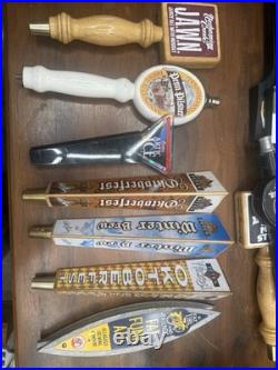 17 Craft Beer Tap Handles Allagash Pete's Tuborg Penn Pilsner Lot