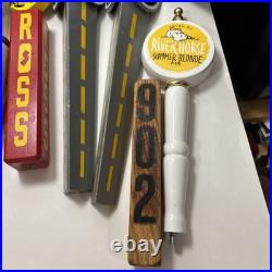 17 New Jersey NJ Micro Brew Craft Beer Tap Handle Lot Asbury park