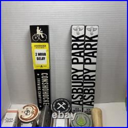 17 New Jersey NJ Micro Brew Craft Beer Tap Handle Lot Asbury park