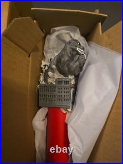 1 New Pabst Blue Ribbon PBR Godzilla 10 Draft Beer Tap Handle