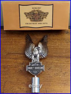 2002 Harley Davidson Eagle Shield Metal Beer Bar Tap Handle Limited #1788/2500