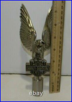 2002 Harley Davidson Limited Edition Cast Metal Eagle Beer Tap Handle