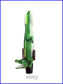 2013 Miami Brewing Co. Gator Tail Brown Ale Beer Tap Handle Open Mouth Gator 11 2013 Miami Brewing Co. Gator Tail Brown Ale Beer Tap Handle Open Mouth Gator 11