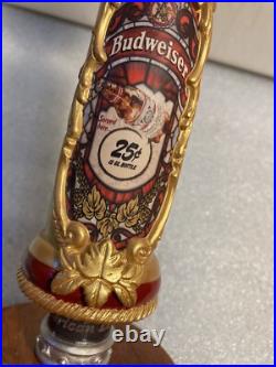 2018 BRADFORD EXCHANGE BUDWEISER 25¢ FOR 12OZ BOTTLE #2 Draft beer tap handle