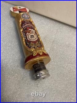 2018 BRADFORD EXCHANGE BUDWEISER 25¢ FOR 12OZ BOTTLE #2 Draft beer tap handle