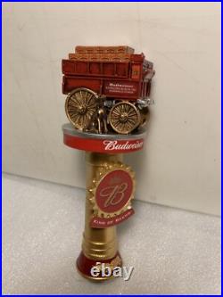 2018 BUDWEISER BRADFORD EXCHANGE CLYDESDALE SET draft beer tap handles 7-pc. Set