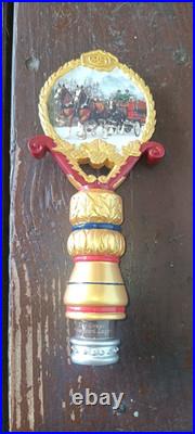 2018 Bradford Exchange Budweiser Beer Tap Handle Draft Pub Bar Ware Decor