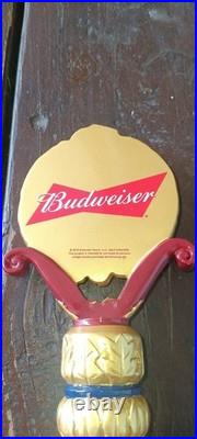 2018 Bradford Exchange Budweiser Beer Tap Handle Draft Pub Bar Ware Decor