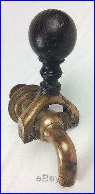 2 Antique brass pre Prohibition Beer taps Bishop & Babcock Old Brewery handle