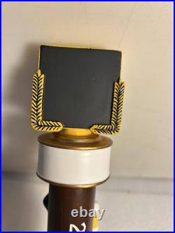 2 BASSET BREWING JURASSIC BARK AMBER LAGER draft beer tap handle. MONTANA