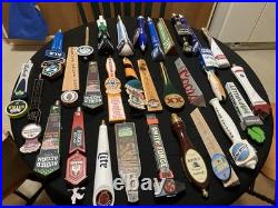 30 Tap Handles Some Are New And Some Are Slightly Used All Very Displayable