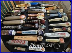 30 Tap Handles Some Are New And Some Are Slightly Used All Very Displayable
