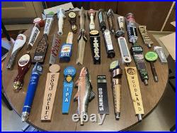 30 Tap Handles Some New Some Slightly Used All Very Displayable