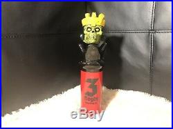 3 Floyds Zombie Dust Tap Handle With2 Pint Glasses