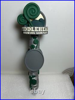 4 DIFFERENT FIDDLEHEAD BREWING FIDDLEHEAD draft beer tap handles. VERMONT