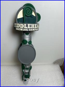 4 DIFFERENT FIDDLEHEAD BREWING FIDDLEHEAD draft beer tap handles. VERMONT