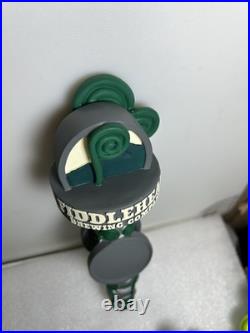 4 DIFFERENT FIDDLEHEAD BREWING FIDDLEHEAD draft beer tap handles. VERMONT