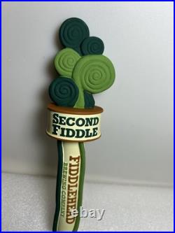 4 DIFFERENT FIDDLEHEAD BREWING FIDDLEHEAD draft beer tap handles. VERMONT
