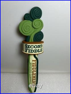 4 DIFFERENT FIDDLEHEAD BREWING FIDDLEHEAD draft beer tap handles. VERMONT