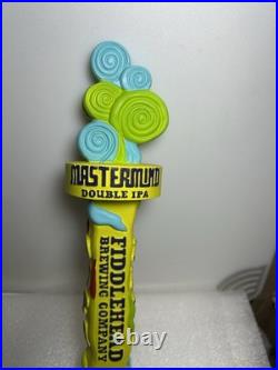 4 DIFFERENT FIDDLEHEAD BREWING FIDDLEHEAD draft beer tap handles. VERMONT