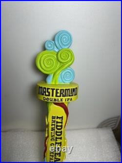 4 DIFFERENT FIDDLEHEAD BREWING FIDDLEHEAD draft beer tap handles. VERMONT