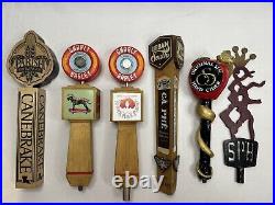 6 Beer Tap Handles PARISH BREWING URBAN SOUTH GNARLY BARLEY SOUTHERN PROHIBITION