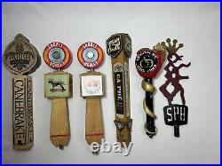 6 Beer Tap Handles PARISH BREWING URBAN SOUTH GNARLY BARLEY SOUTHERN PROHIBITION