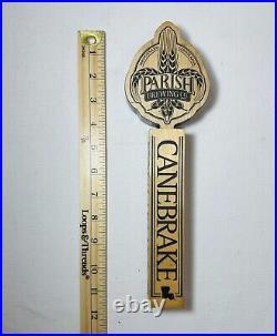 6 Beer Tap Handles PARISH BREWING URBAN SOUTH GNARLY BARLEY SOUTHERN PROHIBITION