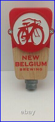 8 New Belgium Beer Tap Handles Brewery / Man Cave Rare Vintage Collectibles