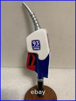 93 OCTANE BREWING CLOWN CAR CREAM ALE GAS PUMP HANDLE beer tap handle. ILLINOIS